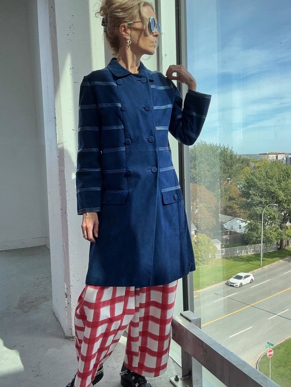 Vintage LEDA Spain Suede Jacket